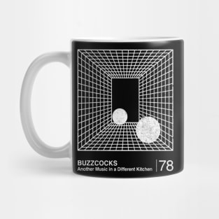 Buzzcocks / Original Minimalist Graphic Fan Artwork Design Mug